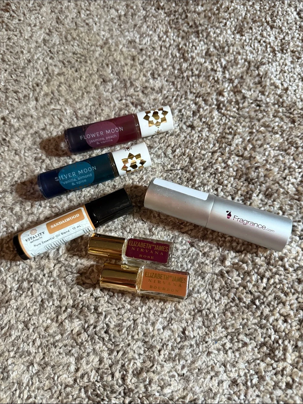 Elizabeth and James Nirvana Mini Roller Trio - Rose & Bourbon (Set)